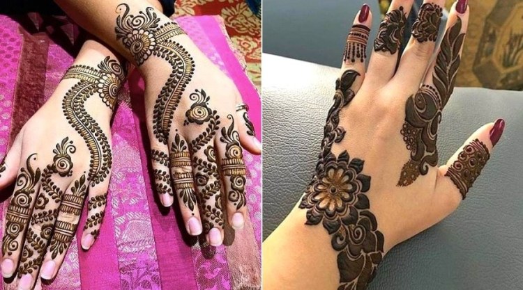 decent mehndi design