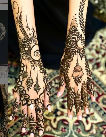 decent mehndi design