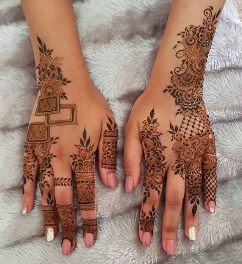 decent mehndi design