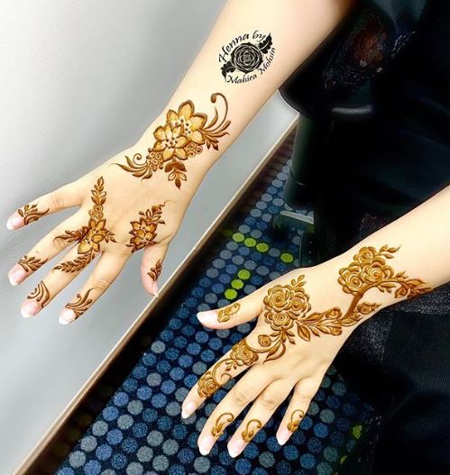 decent mehndi design