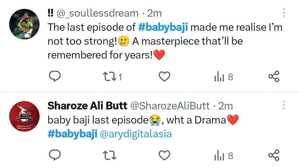 Baby Baji Last Episode