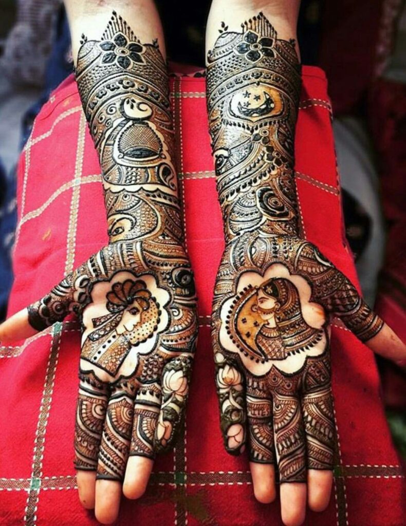 decent mehndi design