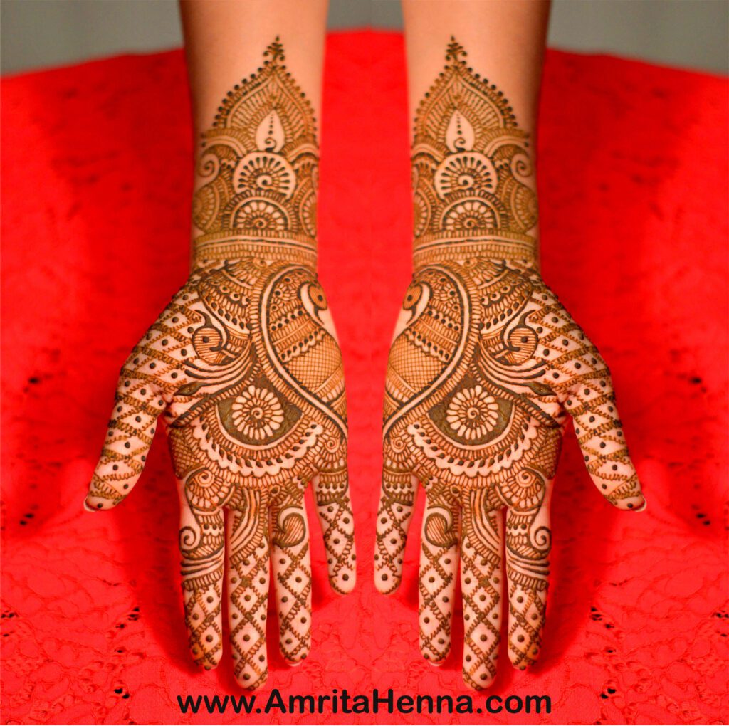 decent mehndi design