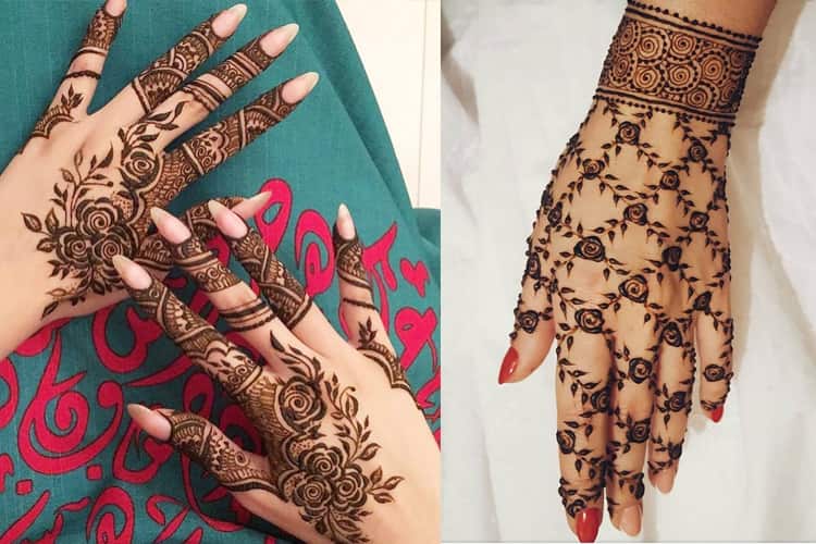 decent mehndi design