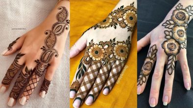 decent mehndi design