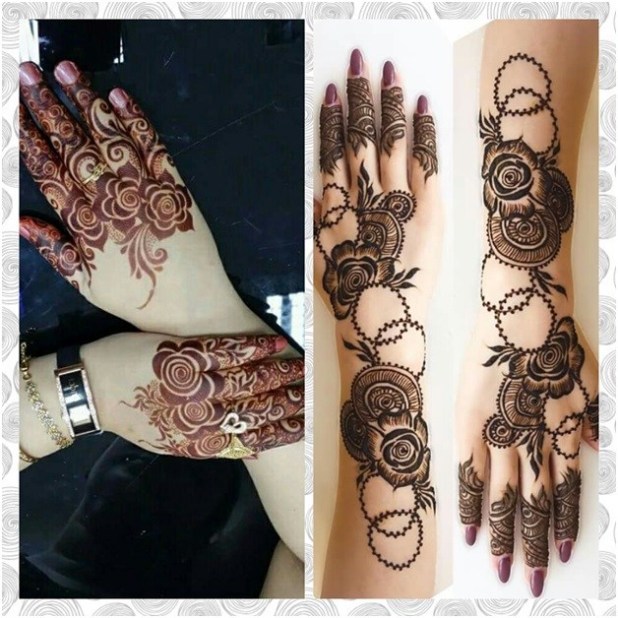 decent mehndi design