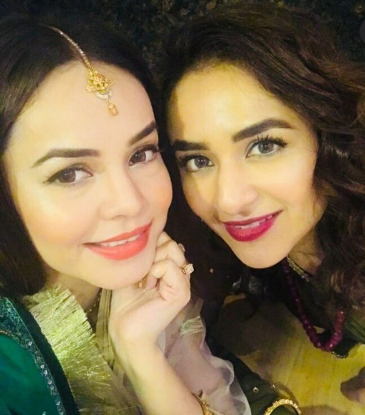 Yumna Zaidi and Siblings