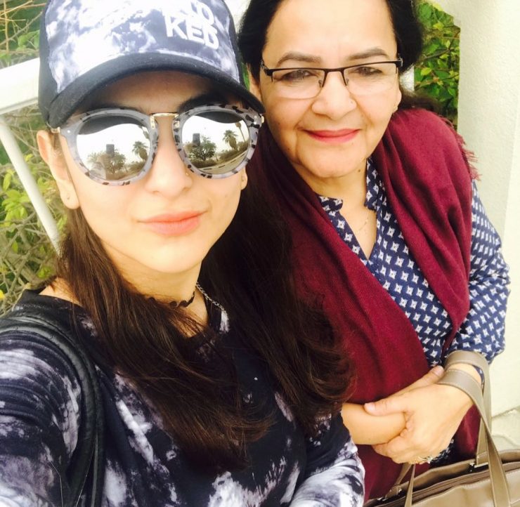 Yumna Zaidi family