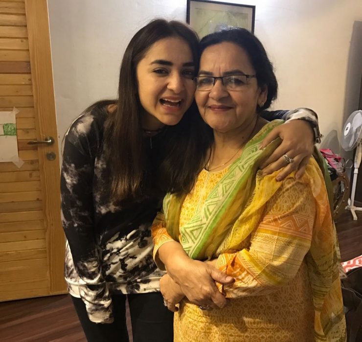 Yumna Zaidi family